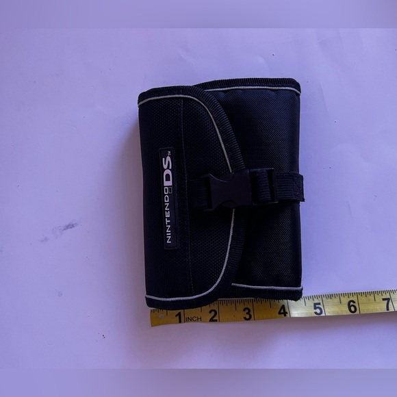 Black Nintendo DS Case Switch n Carry Travel Carrying Bag Pouch Case (2000s) - Picture 12 of 13